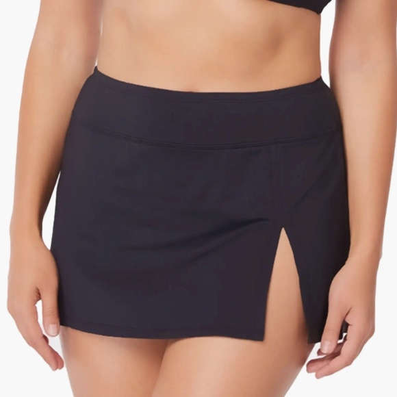 Bleu Rod Beattie Ring Me Up High Waist Skirted Bikini Bottoms NWT 18W - Picture 1 of 8